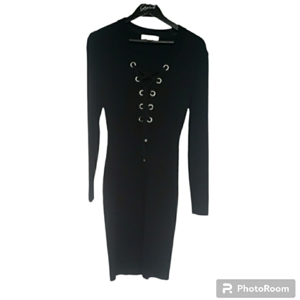 MICHAEL Michael Kors Black Dress Size Large